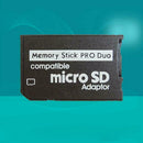 Micro SD TF to Memory Stick MS P Duo Reader For Adapter Conver