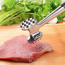Kitchen Meat Tender Set-Heavy Manual Hammer Hoe Tool and Tender Meat Needle