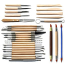 30 Handicraft Clay Carving Tools Pottery Carving Tools Pottery and Ceramic