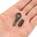 New 20 Set Durable Fishing Back Lead Clips Carp Fishing With Tools BIN Tack E2U5