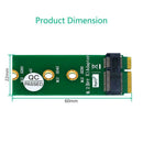 M.2 SSD Key E NGFF Adapter for Intel 7265 8260 8260 9260 Module 2230-2260