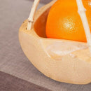 Fruit Plate Bamboo Root Handle Creative Bamboo Root Boat Fruit Basket Compr