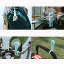 2x Flexible Outdoor Personal Mini Fan Portable Office Travel Hands-free Fan