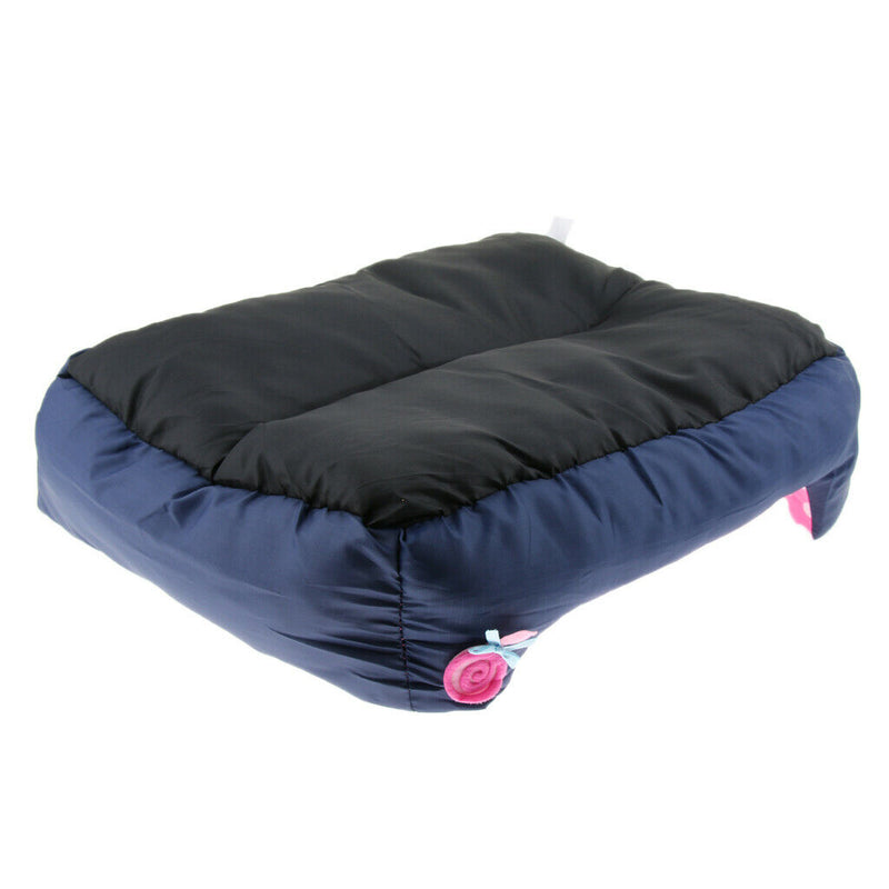 Pet Sofa Shape Dot Print Bed For Cats or Small Medium Dogs Pink