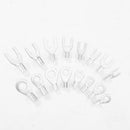 420pcs Docking Connector Line Wiring Pressing Button Quick Connect Terminal