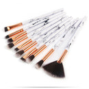 10Pcs Professional Makeup Brushes Set  Foundation Eyeshadow  makeup bursh Ew