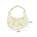 Daisy Flower Women Crossbody Bags Canvas Portable Reusable Large Capacity Daily
