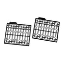 5Pcs Hair Rig Extender Boilie Stops Pellet Carp Coarse Fishing Tackle Black