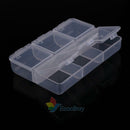 Braille 6 Compartment Pill Vitamin Box Medicine Storage Organizer Container Case