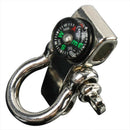 Adjustable Paracord Survival Bracelet alloy Buckle Compass Compass Q2Y1