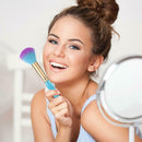 Diamond Makeup Brush Women Beauty Blush Brush Cosmetic Tool (Blue) A