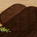 Non-slip Car Seat Cushion Protector Chair Mat Pad for Car Office Home Brown