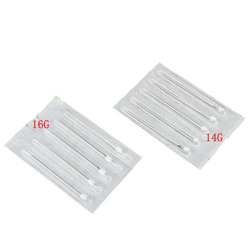 41PCS Professional Body Piercing Tool Kit Ear Nose Navel Nipple Needles Set FT