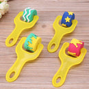 4pcs Sponge Painting Brush Early Childhood Education Graffiti Tool(Random)