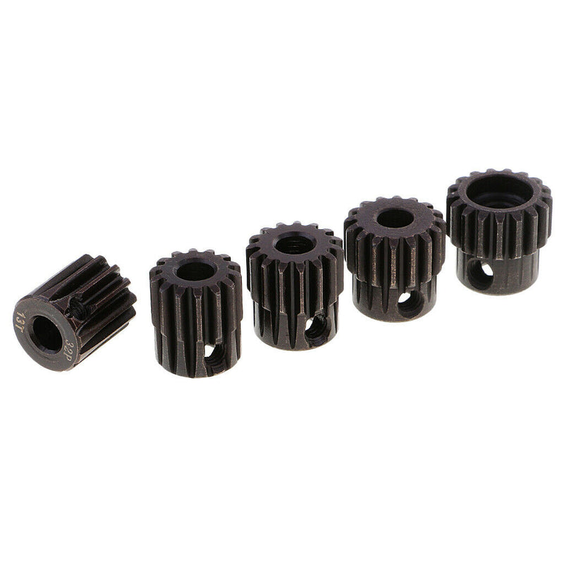 RC 1/8 1/10 Car Parts 32DP 5mm Teeth 13T-17T Motor Gear Pinion Brushed Brushless