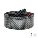 3CMx1M Car Carbon Fiber Rubber Edge Guard Strip Door Sill Protector Pretty H0P4