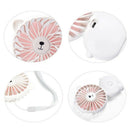 Usb Handheld Fan Cute Cartoon Three-Speed Big Wind Night Light Charging Han