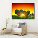 Diamond Painting Heart Trees Full Round Rhinestone Picture DIY Kit 40x30cm