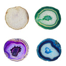 4x Agate Slice Quartz Crystal Mixed 2