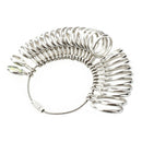 Finger ring Metal meter gauge tools measure size for jewelry T8N5
