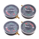 4 Motorcycle Carburetor Carb Synchronizer Vacuum Gauge Sync Dial Guage