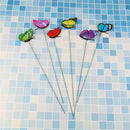 Lovely Butterfly On Sticks Home Decor Garden Vase Art Lawn Craft DecorationJC!E
