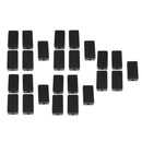 25 Pieces Insulation Resistance ABS Plastic Project Enclosure Case Box for