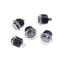 5x Car 12V Round Rocker Boat Toggle SPST ON/OFF Switch + Waterproof Cover JR