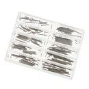 1 Set  Tube Clasp Pin Metal Friction Pressure Pin