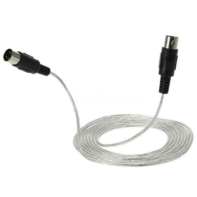 9.8FT Midi Male to Male DIN 5-Pin Music Instrument Extension Cable Connecto