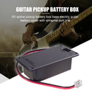 9V Battery Holder Case Box Cover for Guitar Active Pickup Connector Parts A