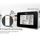 Wireless Weather Station Digital Clock Humidity Outdoor Thermometer Sensor JC Nw