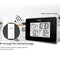 Wireless Weather Station Digital Clock Humidity Outdoor Thermometer Sensor JC Nw