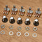 5Pcs 10K OHM Terminal Linear Taper Rotary Resistor Potentiometer & Knobs 15mm