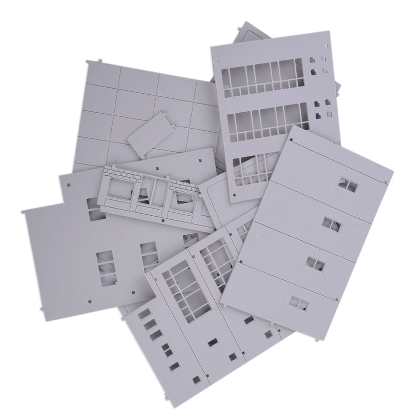 1:150 Scale Railway Outland Modern 4-Story Office City Building House Apartment