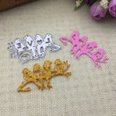 Love Bird Cutting Dies Stencil DIY Scrapbooking Album Stamp Paper Card JR