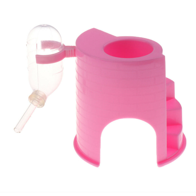 Small Pet Castle Hide House for Hamsters Guinea pig Eating Drinking Sleeping