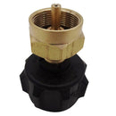 Regulator Valve Propane Refill Adapter for Steel Propane Cylinder with QCC1