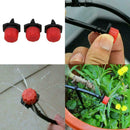 100Pcs Micro Drip Irrigation Watering Sprinklers Anti-clogging Garden J8L3