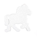 1 Pcs Pegboards for DIY Beads Hama Fuse Beads Clear Horse Design Board ME