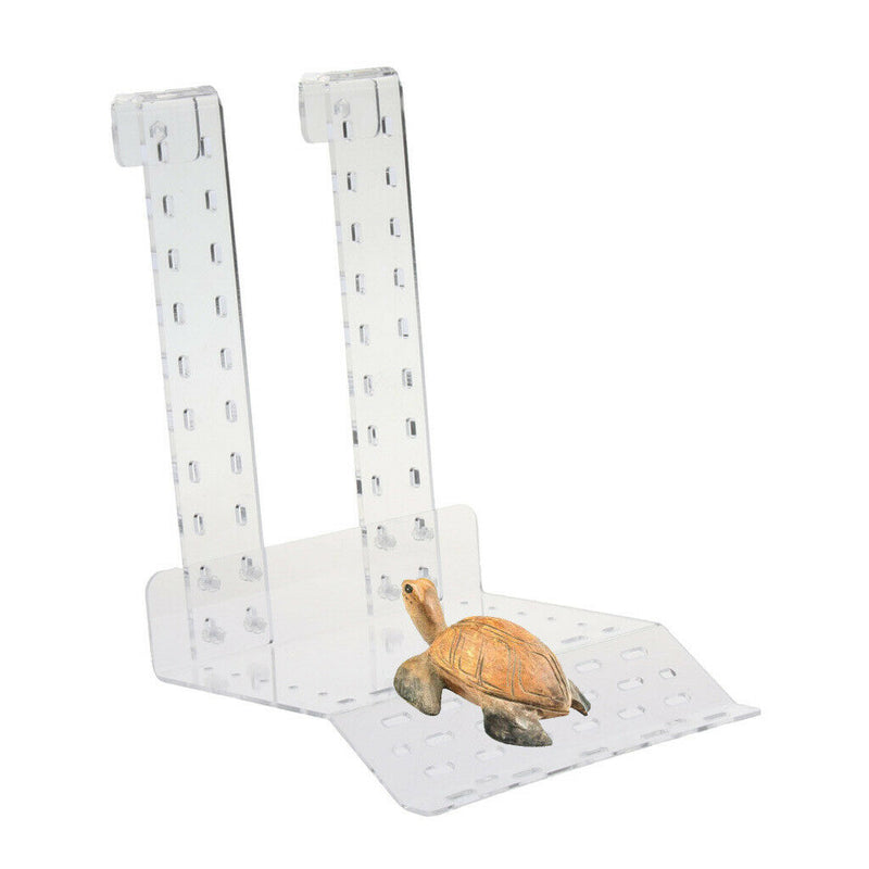 Aquarium Reptile Turtle Pier Basking Terrace Foating Island Platform Clear