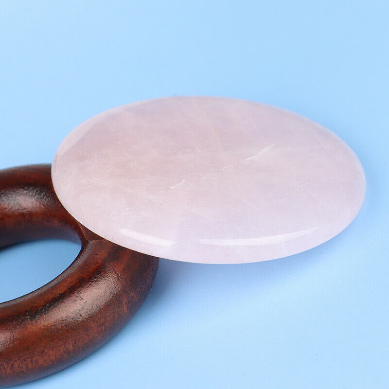 False Eyelash Pink Jade Stone Glue Adhesive Pallet Round Shape yelash Extens Kw