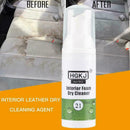 50mL Auto Care Dashboard Cleaner Seat Polish Leather Car Surface Interior W S5P1