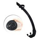 Silicone Wet Breathing Tube Full Silica Gel Foldable Snorkel Diving Scuba LJ
