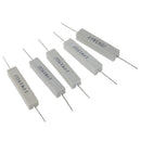5 Pcs 10W Watt 15 ohm 5% Wirewound Ceramic Cement Resistor V9S7