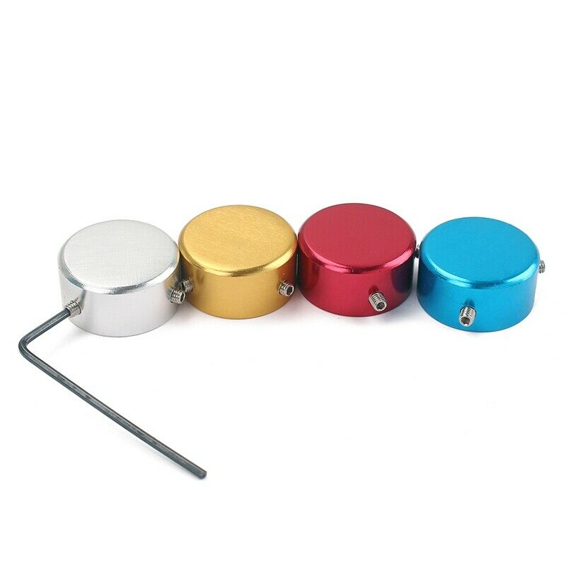 4PCS Guitar Pedals Footswitch Topper Aluminium Alloy Guitar Effect Foot Nai
