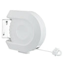 12M Retractable Clothesline Heavy Duty Portable Clothes Dryer with Adjustab N6W9