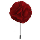 Brooch Pin in Cloth for Men - Red O9E1