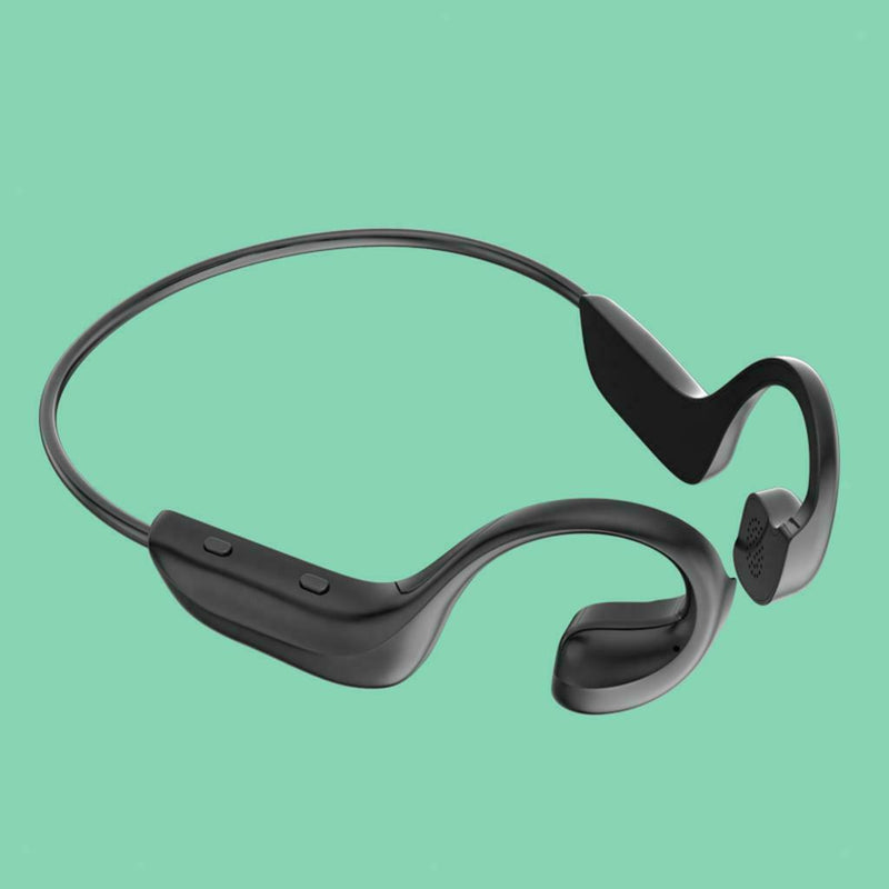 Bone Conduction Headphones Waterproof Stereo Earphones with Mic Headsets New