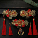Unforgettable Classical Chinese Wedding Hair Accessories Chic Bridal Headdress
